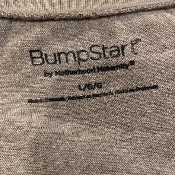 Long Sleeves Maternity Top Cinched Sides Soft - Picture 5 of 7